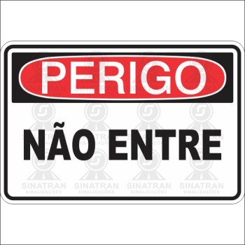   Não entre 